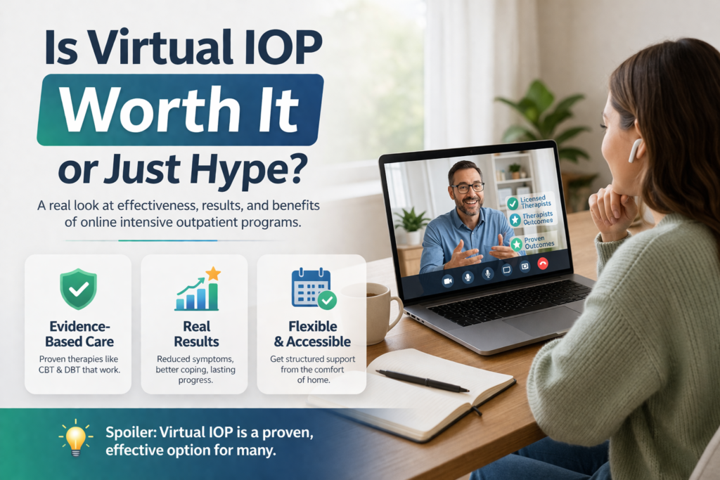 Is Virtual IOP Worth It? Effectiveness, Results & Real Benefits